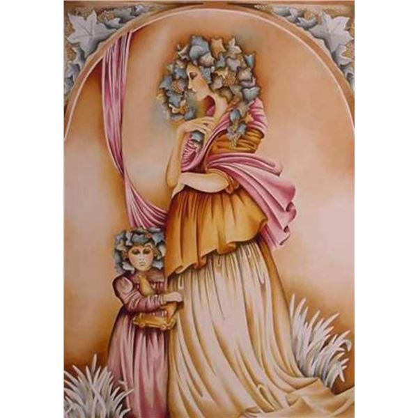 Haya Ran- Original Serigraph "The Nanny"