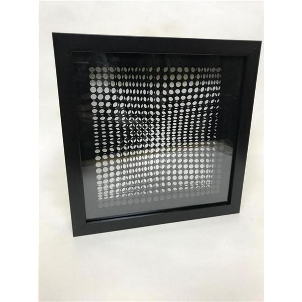 Victor Vasarely- 3D Wall Sculpture/object "Cinetiques"