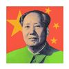 Image 1 : Steve Kaufman (1960-2010) "Chairman Mao" Limited Edition Hand Pulled Silkscreen on Canvas, Numbered 