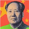 Image 2 : Steve Kaufman (1960-2010) "Chairman Mao" Limited Edition Hand Pulled Silkscreen on Canvas, Numbered 