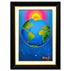 Image 1 : Peter Max- Original Mixed Media "Earth"
