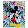 Image 1 : Jozza, "Life is Super" Hand Signed Original Mixed Media on Canvas with COA.