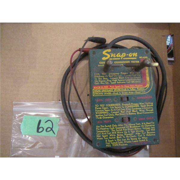 snap on coil and condenser tester