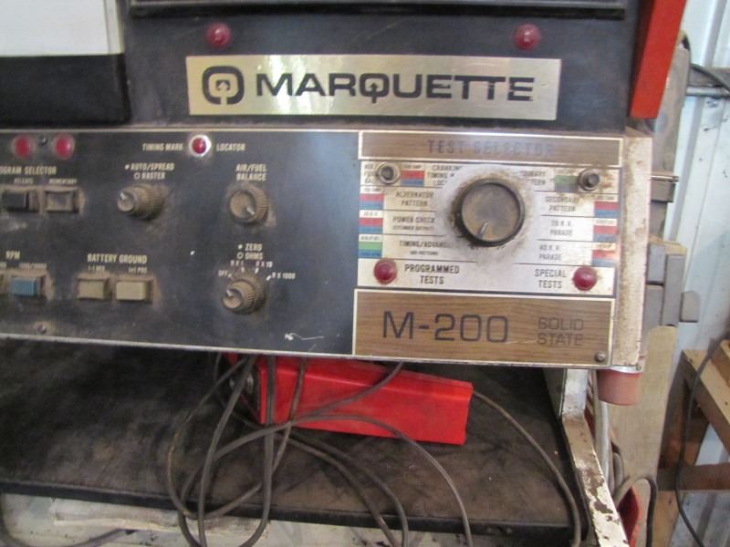 Marquette M200 solid state engine analyzer