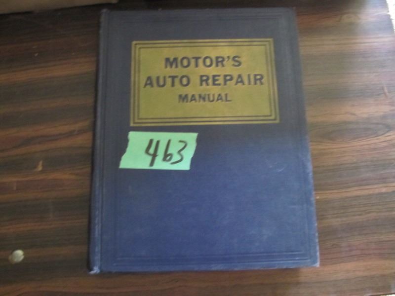 motors auto repair manual 24th edition