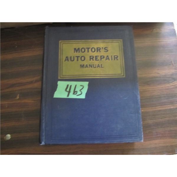 motors auto repair manual 24th edition