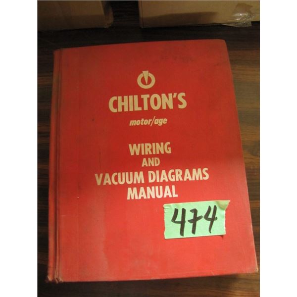 Chiltons wiring and vacuum diagrams manual