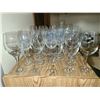 Image 9 : Microwave stand, wine rack, stemware, B