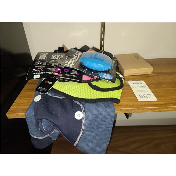 New Dog wear, bow, bonehead A