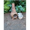 Image 1 : Garden chimney, pots A