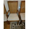 Image 6 : 6 Caned back chairs C