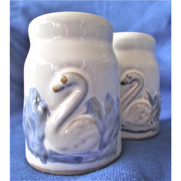 Swan Salt and Pepper Shakers