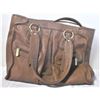 Image 1 : Timi & Leslie Brown Purse - Has extra straps, inserts, and a small handbag included