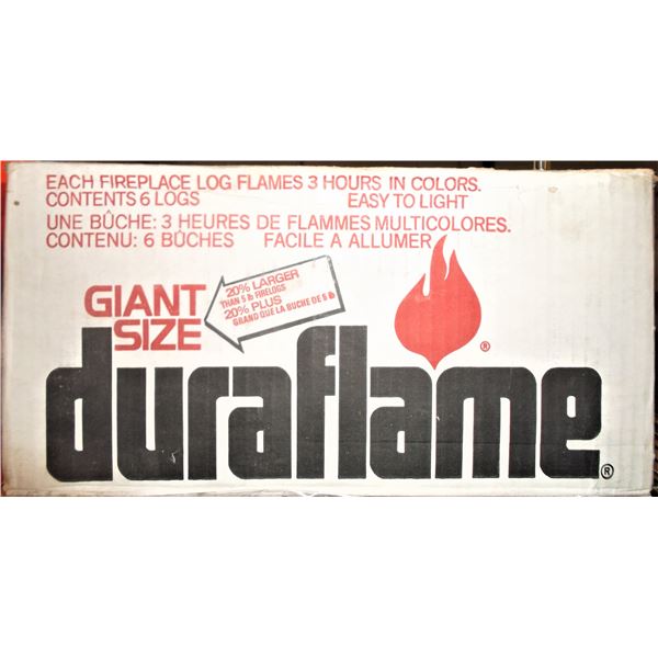 6 Duraflame Fireplace Logs 3-Hour Logs