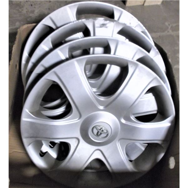 FOUR Toyota Hubcaps - 17 Inches