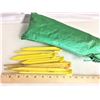 Image 1 : Yellow Tent Pegs (green bag is full)