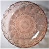 Image 1 : Pink Glass Serving Bowl