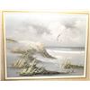 Image 2 : Framed Painting - Beach Scene