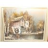 Image 2 : Framed Painting - Old Mill