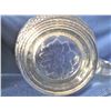 Image 2 : Glass Creamer - Flower Design on Bottom