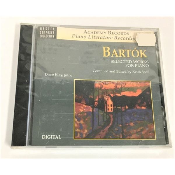 Bartok Selected Works For Piano (CD)