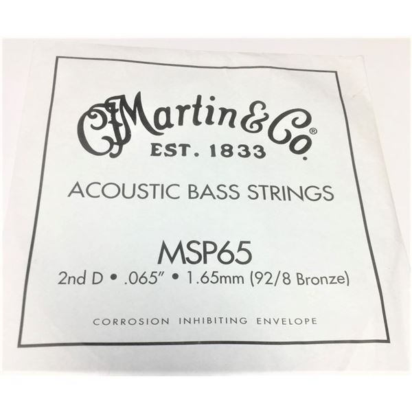 Martin & Co. Acoustic Bass Strings One String MSP65
