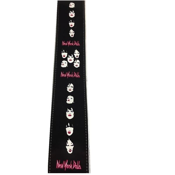 Perri's Guitar Strap with Image of New York Dolls