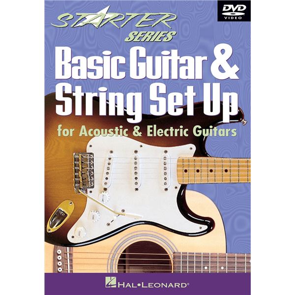 Hal Leonard basic guitar and string set up