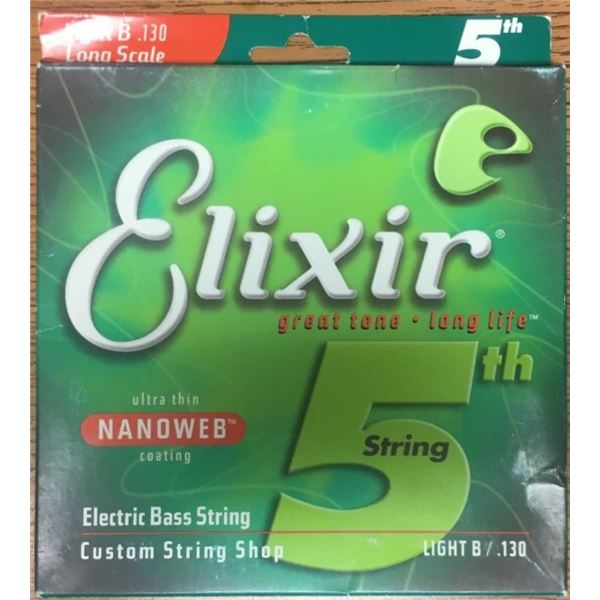 Elixir String - Acoustic Guitar String NANOWEB Coating 0.130