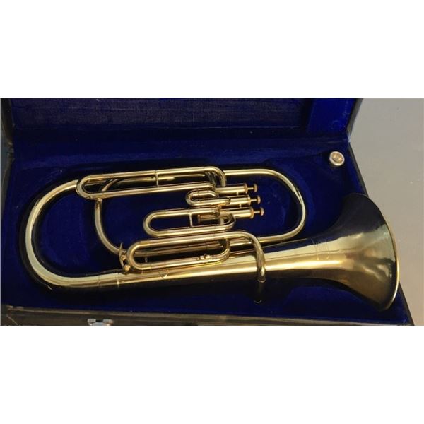 Horn - Boosey & Hawkes Lafleur Eb Tenor Horn, with mouthpiece and case