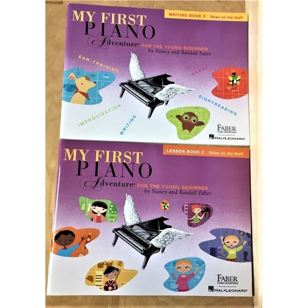 My First Piano Books - Level C Writing Book and Lesson Book