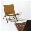 Image 2 : Hans Wegner, Folding chairs model 512, pair