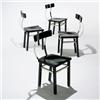 Image 1 : Lajos Kozma, dining chairs model 45/K, set of four