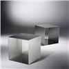 Image 1 : Maria Pergay, cube tables, pair
