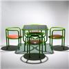Image 1 : Gae Aulenti, Locus Solus dining set