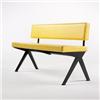 Image 1 : Jean Prouve, bench from Caisse Rgionale d'Assurance Maladie, Nancy