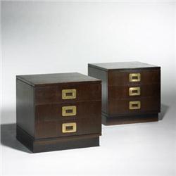 Ico and Luisa Parisi, nightstands, pair