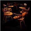 Image 1 : George Nakashima, Arm Chairs, set of seven