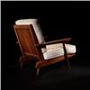 Image 1 : George Nakashima, Cushion Chair with Arms
