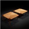 Image 1 : George Nakashima, Fitch Stools, pair