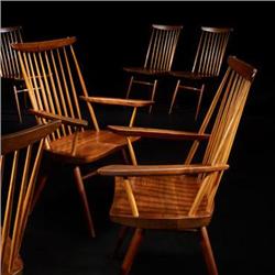 George Nakashima, New Chairs, set of six