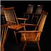 Image 1 : George Nakashima, New Chairs, set of six