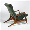 Image 2 : Vladimir Kagan, Multi-position Reclining armchair, model VK100
