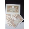 Image 1 : FRANCE 1932-1938 Hundred Francs A Lot of 8 Banknotes EF