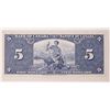 Image 2 : BANK OF CANADA 1937 $5.00 BC-23c Uncirculated