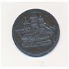 Image 1 : TOKEN PE-10-27 SCC-27 Ships and Colonies BR-997 4.6 gms. Very Fine+