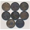 Image 2 : TOKENS 1856 Victoria Mayflower NS-6A1 A Lot of 8 Pieces Very Good-Fine