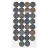 Image 1 : TOKENS 1854 PC-5C1 A Study Lot of 30 Pieces Very AGood-Very Fine