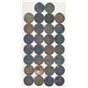 Image 2 : TOKENS 1854 PC-5C1 A Study Lot of 30 Pieces Very AGood-Very Fine