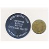 Image 2 : TOKENS 1984 Transportation A Lot of 2 Exceedingly RARE Pieces EF-UNC